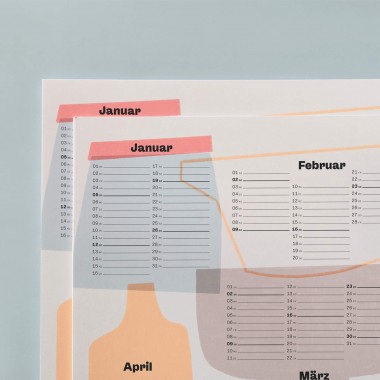 Kalender »Kitchen« 2025 / fidu—fine paper goods