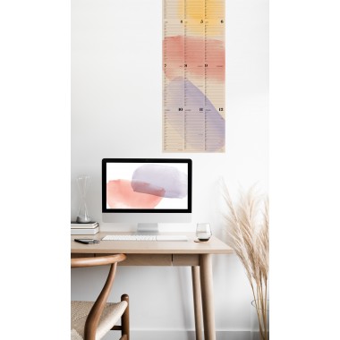 Wandkalender »Watercolor« 2025 — nude / fidu—fine paper goods