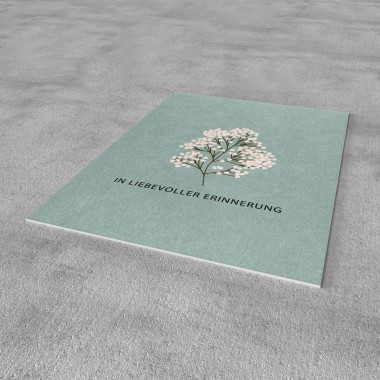 Postkarte Trauer - In liebevoller Erinnerung - Nr. 118 - Naturbedacht
