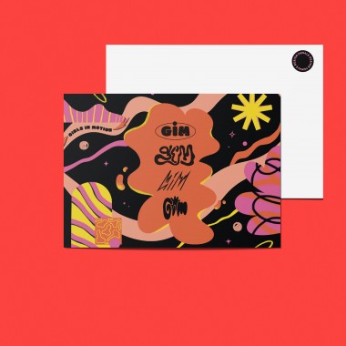 Girls in Motion GIM POWER Postkarte A6