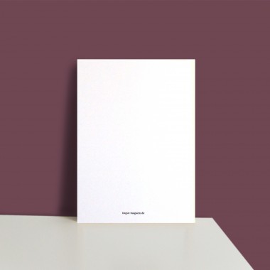 Grußkarte 3er-Set "Oh Tannenpflaum", A6 Postkarte, Naturpapier von issgut