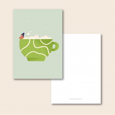 Drinks Postkarten / 6er Set A6 / Svea Hansohn Illustration