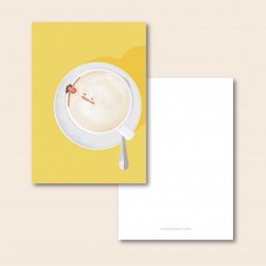 Drinks Postkarten / 6er Set A6 / Svea Hansohn Illustration