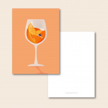 Drinks Postkarten / 6er Set A6 / Svea Hansohn Illustration