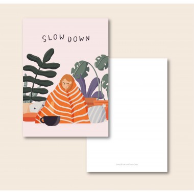 Coffee Postcards / 3er Set A6 Herbst Postkarten / 3er Set A6 / Svea Hansohn Illustration