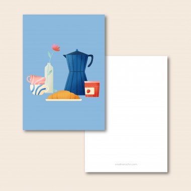 Stillleben Postkarten / 3er Set A6 / Svea Hansohn Illustration