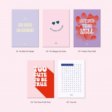 Mix & Match Postarten Set (3 Stk.) | Karten Bundle selbst zusammen stellen | Illustration + Spruch Karten, Geschenk, modern, design – Slow Sunday Studio