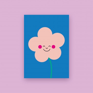 Karte "BLUME" im 3er Set