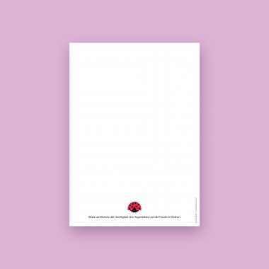 Karte "MARIENKÄFER" im 3er Set von 9am concepts