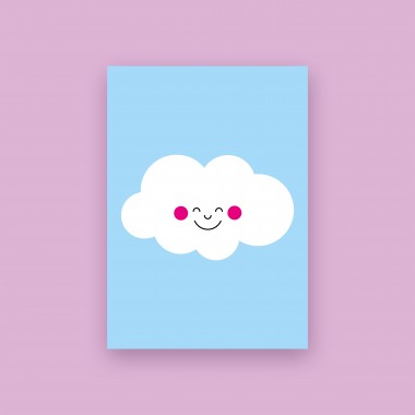 Karte "WOLKE" im 3er Set