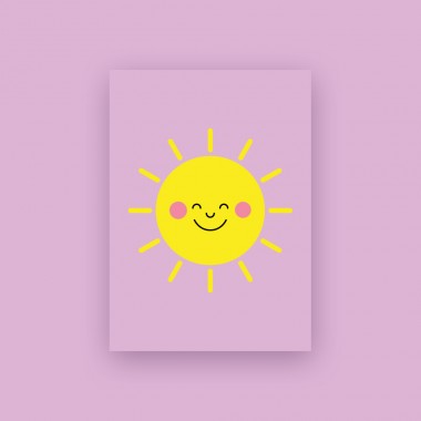 Karte "SONNE" im 3er Set