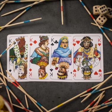 Spielköpfe Spielkarten - Rommé - Das gendergerechte Kartendeck