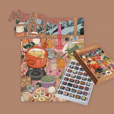Puzzle-Adventskalender (1000 Teile)
