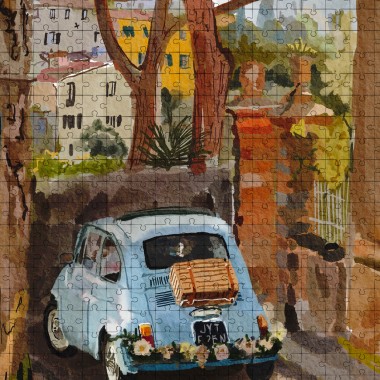 Das Puzzle Kollektiv - Puzzle "Somewhere in Tuscany" 1000 Teile