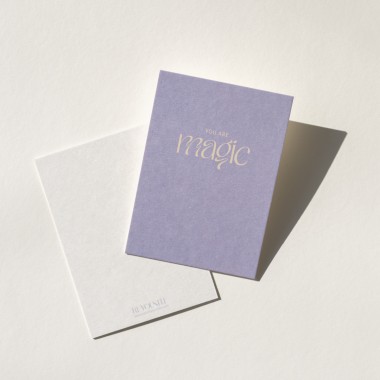 "You are magic" Postkarte mit Briefumschlag von REYOUNITE
