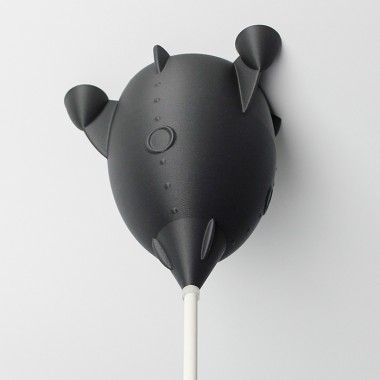 canopie® - Lampenbaldachin – Rakete Mattschwarz