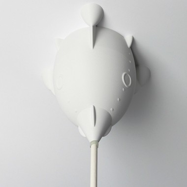 canopie® - Lampenbaldachin – Rakete Gipsweiß