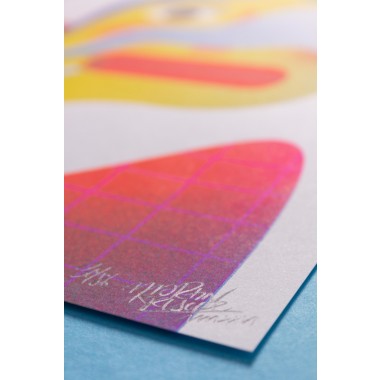 Martin Krusche, Risografie »Raucher«, DINA4