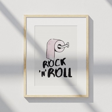 Amy & Kurt Berlin A3 Artprint "Rock'n'roll"