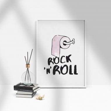 Amy & Kurt Berlin A3 Artprint "Rock'n'roll"