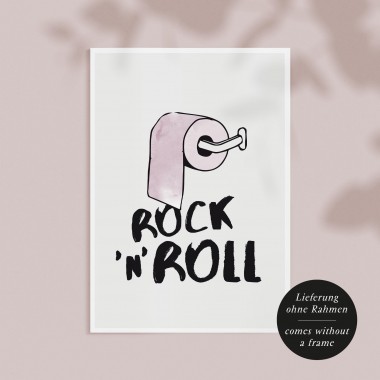 Amy & Kurt Berlin A3 Artprint "Rock'n'roll"