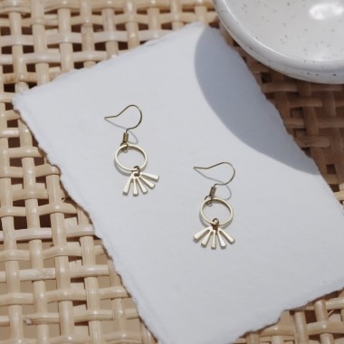 BRASSCAKE // Round Harlow Hooks