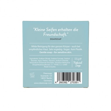 Eine Hand wäscht die andere - Seife von dearsoap