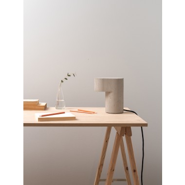 Tischlampe – plissiert und farbenfroh [S7]