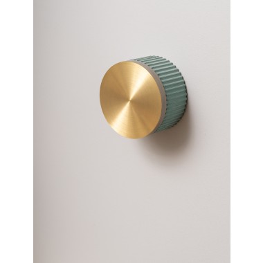 Wandlampe mit Rundumlicht- plissiert und farbenfroh [S8]