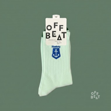 Bestickt Anchor Socken von Offbeat