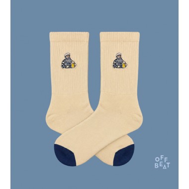 Bestickt Sailor Socken von Offbeat