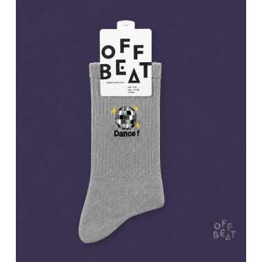 Bestickt Disco Ball Socken von Offbeat