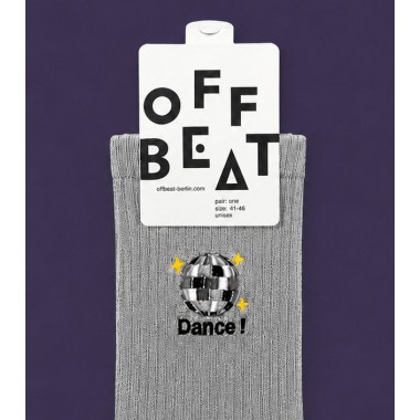 Bestickt Disco Ball Socken von Offbeat