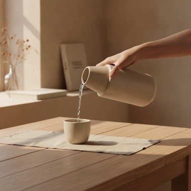 Lys Keramik Karaffe 750 ml – handgemacht in Portugal