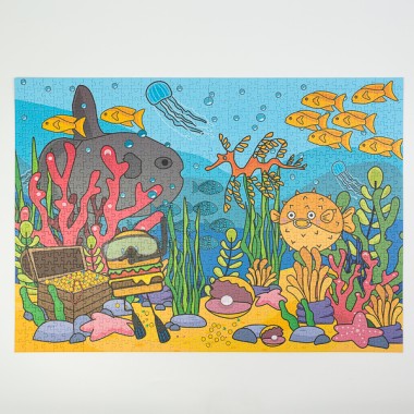 SUNSHINE PUZZLES, TREASURE HUNT, 1000 TEILE Puzzle