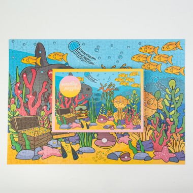 SUNSHINE PUZZLES, TREASURE HUNT, 1000 TEILE Puzzle