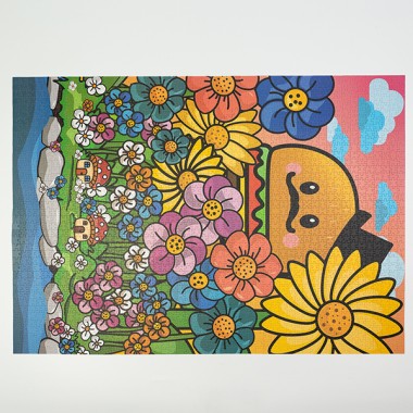 SUNSHINE PUZZLES, MOTIV "THE VISITOR", 2000 TEILE PUZZLE