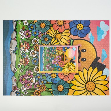 SUNSHINE PUZZLES, MOTIV "THE VISITOR", 2000 TEILE PUZZLE
