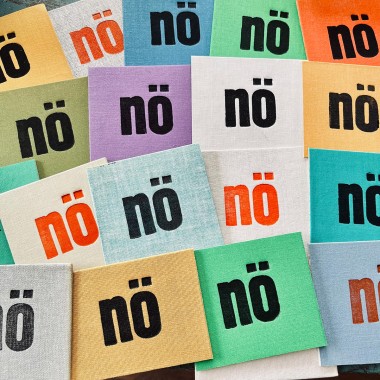 nö
Letterpress von papelami