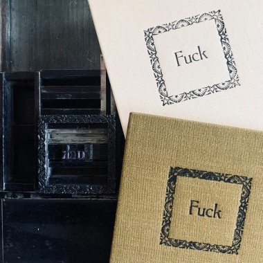 Fuck
Letterpress von papelami