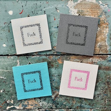 Fuck
Letterpress von papelami