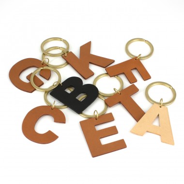 LIETO Schlüsselanhänger cognac