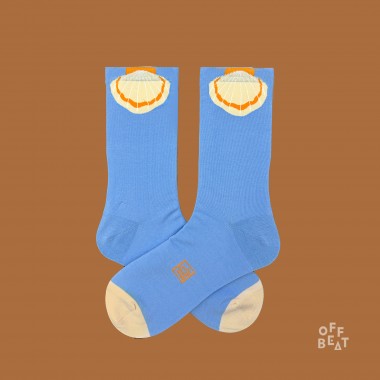 Pop-Out Jakobsmuschel Socken von Offbeat