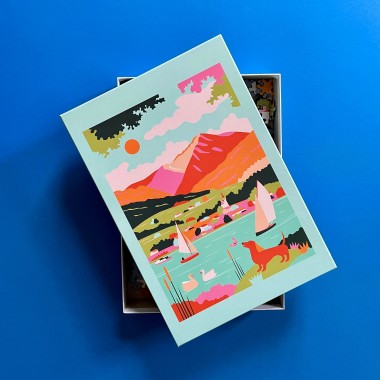 Das Puzzle Kollektiv - Puzzle "Scheena Gruaß" 500 Teile