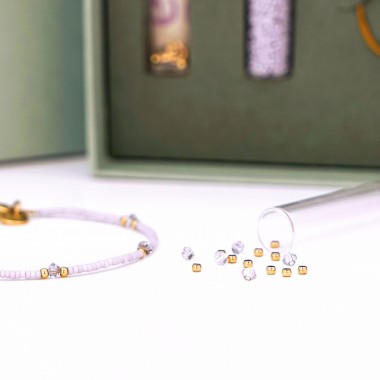 DIY-Set Armband mit Swarovski I wasserfest & plastikfrei I ever so tiny