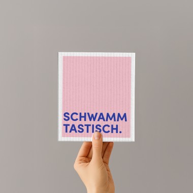 Schwammtuch - Spruch - Schwammtastisch - Nr. 3
