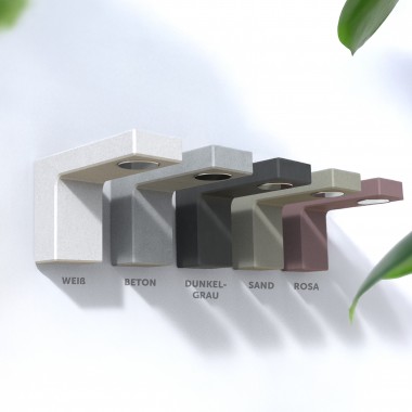 Magnetischer Seifenhalter aus Beton - von Grellroth Design