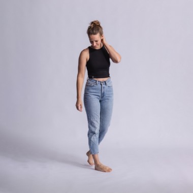 DRUCK STÜCK Cropped Top Jona Ü
