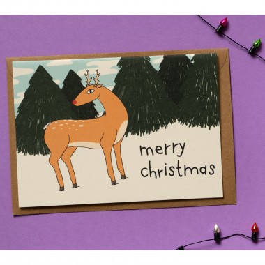 The Naughty District - Weihnachtskarten Set mit Tieren