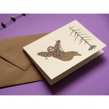 The Naughty District - Weihnachtskarten Set mit Tieren